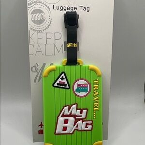 90. Green‎ Travel Luggage Tag